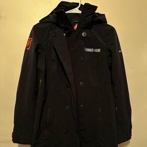 Columbia Omni Heat Hooded Jacket Women’s XS Black X-Small